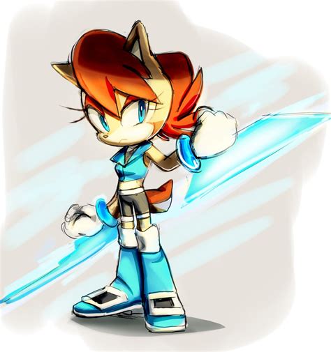 Nu Sally Acorn In Aoki Style Sonic The Hedgehog Know