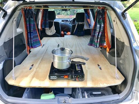Converting My Station Wagon Into A Camper Spend More Time Outside