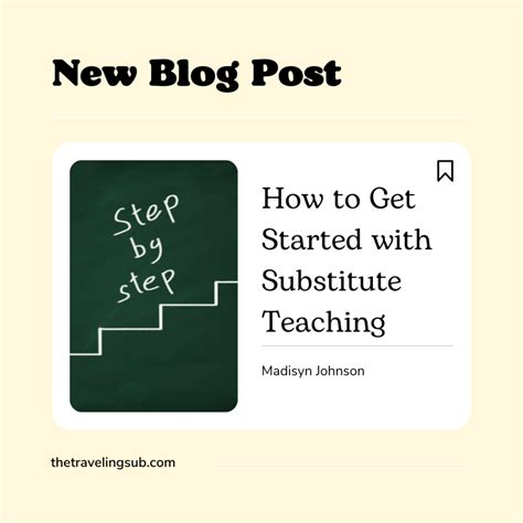 How To Get Started With Substitute Teaching The Traveling Sub