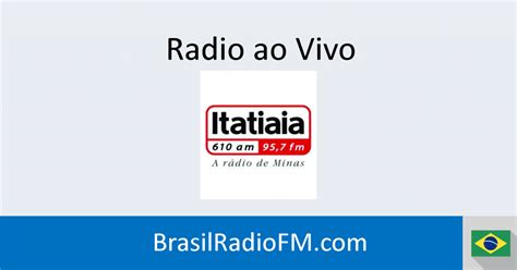 A itatiaia dá notícia de tudo! Radio Itatiaia ao vivo - Ràdio Online Brasil