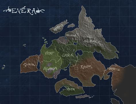 A Continent From A Sci Fifantasy World Im Creating Rworldbuilding