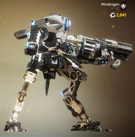 Ronin Prime In Stoic Light Camo Robot Concept Art Titanfall Robots