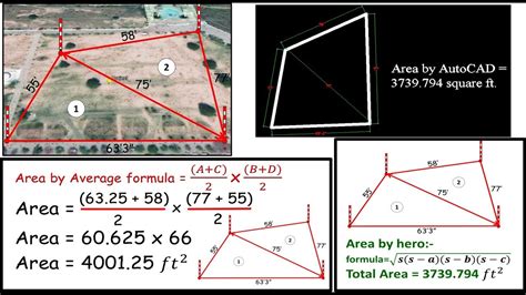 How To Calculate Land Area Land Area In Square Feet Square Images