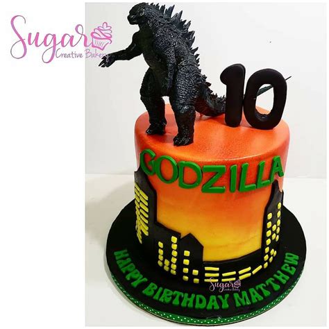 Godzilla Cake Godzilla Birthday Godzilla Birthday Party Godzilla Party