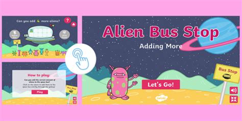 Alien Bus Stop Adding More Twinkl