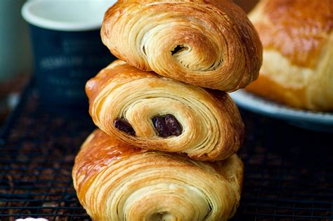 Pains au chocolat maison Recette Plf Aux délices du palais