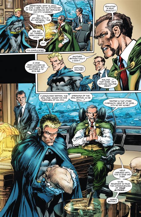 Weird Science DC Comics PREVIEW Batman Vs Ra S Al Ghul 6