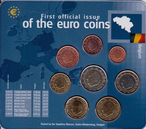 Europe Annual Coin Sets Of The First 12 Euro Countries First