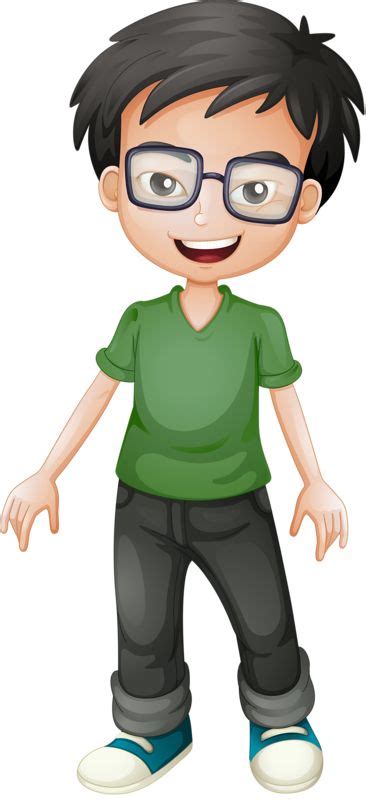 Boy With Glasses Clipart Clip Art Library