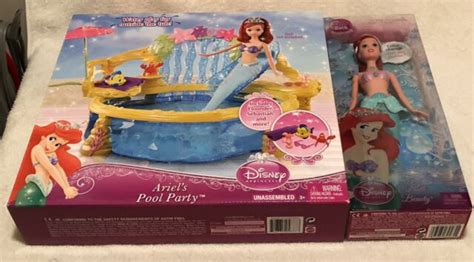 Mattel Disneys Little Mermaid Ariels Pool Party And Bath Beauty Doll