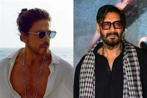 Shah Rukh Khans Heartfelt Words For Ajay Devgn Ahead Of Pathaan Release