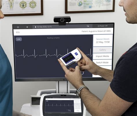 Portable Ecg Machine Heart Monitor Scan Ready In Seconds Visionflex