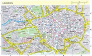 Mapas Detallados de Londres para Descargar Gratis e Imprimir