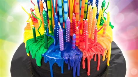 This Melting Candle Rainbow Cake Will Surely Melt Your Heart Desserts