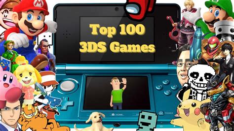 Top 100 3ds Games Youtube