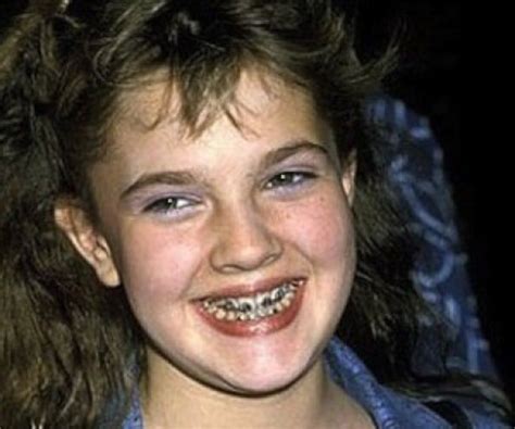 Celebrities You Would Never Guess Had Braces Celebrities Drew Barrymore Celebrity List
