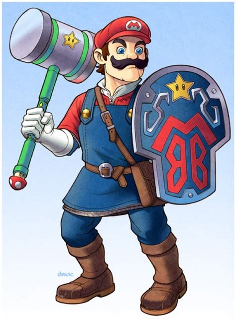 17 Best Images About Crossovers On Pinterest Super Mario