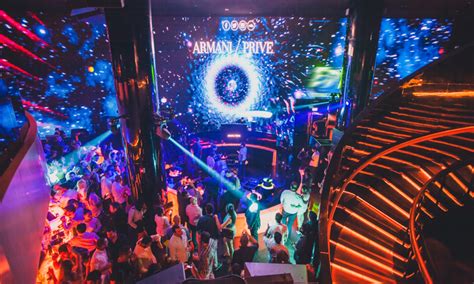 Celebrate Nye At Armaniprivé Nightlife Bars And Nightlife Music