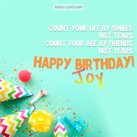 Birthday Images For Joy 💐 — Free Happy Bday Pictures And Photos Bday