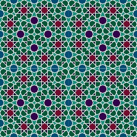 Islamic Geometric Tiles Pattern 2804590 Vector Art At Vecteezy