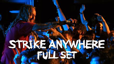 Strike Anywhere Full Set Live At Manchester Punk Festival 2017