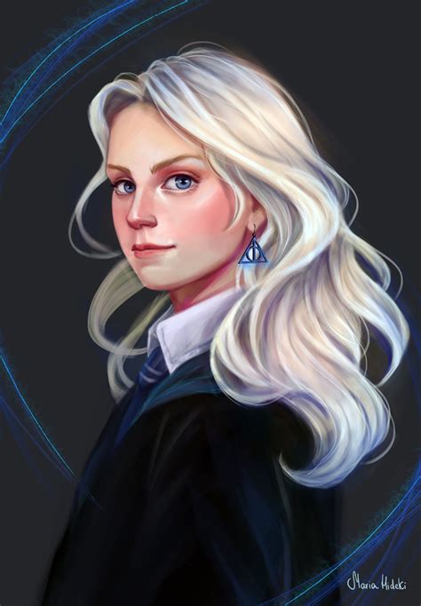 Luna Lovegood  Harry potter illustrations, Harry potter drawings