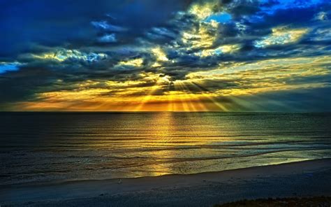 Wondrous Ocean Beach Sunset Wallpapers Wondrous Ocean