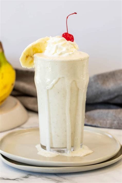 Banana Milkshake Recipe Valentinas Corner