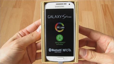 Samsung Galaxy S4 Mini Lte Gt I9195 Unboxing Audio English Youtube