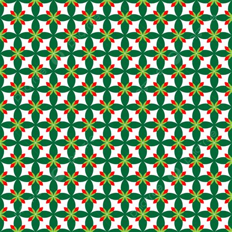 Abstract Flower Pattern Vector Green Background Png And Vector With