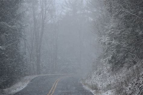 Snowy Road Free Stock Photo Public Domain Pictures