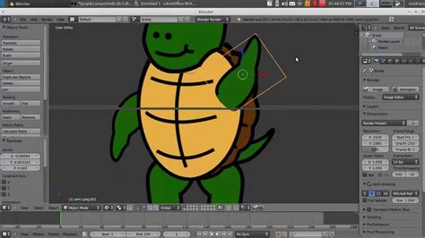 2d Animation In Blender Tutorials Importing Your Character Into Blender Youtube