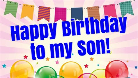 Top 50 Birthday Wishes For Son Son Happy Birthday Wishes