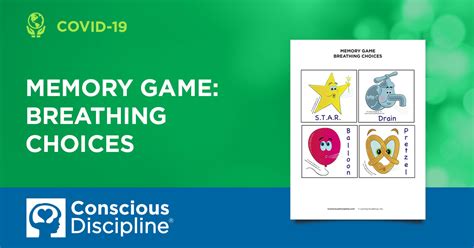Resource Memory Game Breathing Choices Conscious Discipline