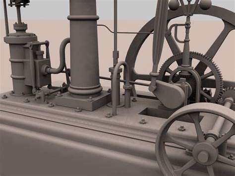 Steam Engine 3d Model Download For Free