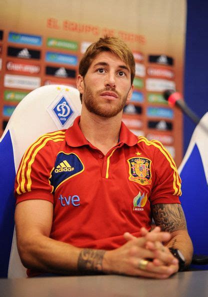 Sergio Ramos Photo Spain Press Conference Uefa Euro Final 2012