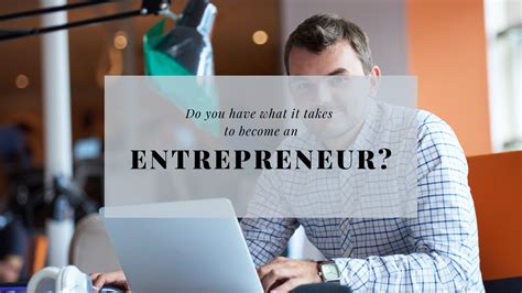 Do You Have What It Takes To Be An Entrepreneur Gino Wickman