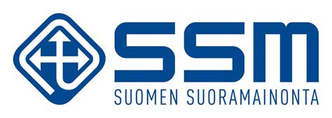 Ssm logo nega rgb (png). Medialle | Suomen Suoramainonta Oy