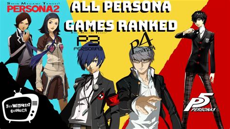 All Persona Games Ranked 2018 Old Youtube
