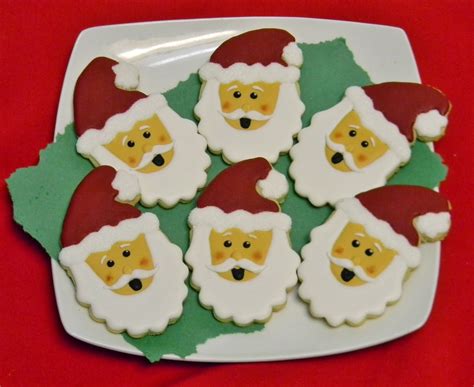 Sweet Melissas Cookies Santa Claus Cookies