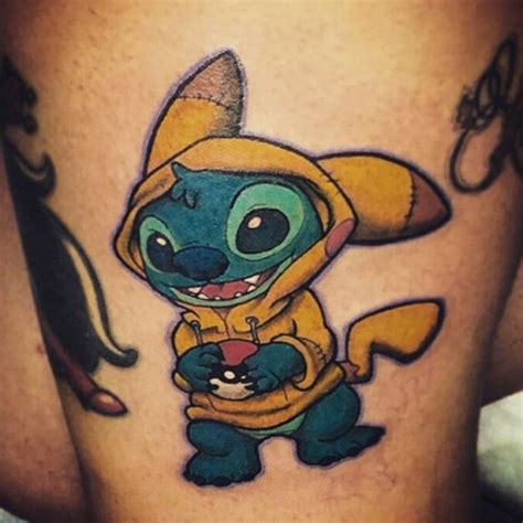 40 Fantastic Stitch Tattoos Collection