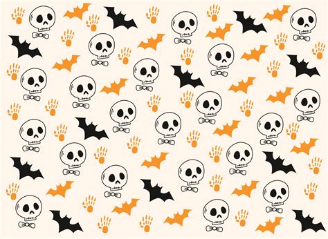 Happy Halloweens Cute Background Pattern 2296653 Vector Art At Vecteezy