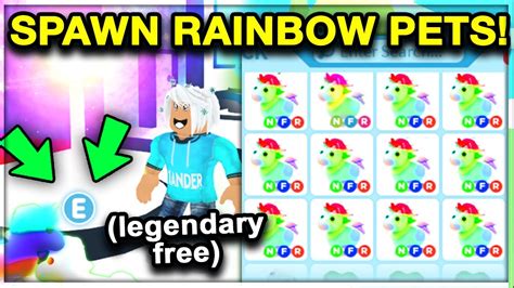 The higher a pet's rarity is, the more tasks you have to complete in order for them to level up to the next growth stage. HOW TO SPAWN *FREE* NEON RAINBOW PET IN ADOPT ME! *NEW ...