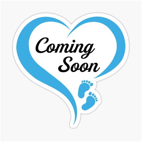 Baby Is Coming Soon Sticker By Autlu Redbubble