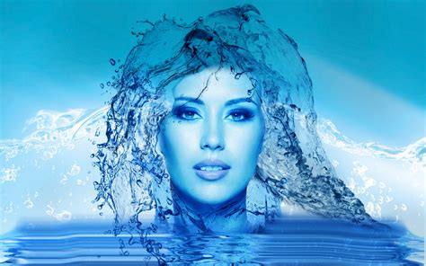 Water Woman Or Water Splash Woman Elektraphrog