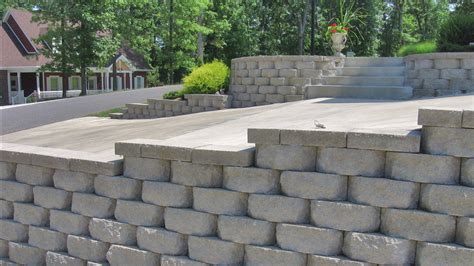 Caesar Bevelled retaining wall is high performance at low cost