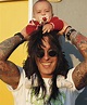 Nikki Sixx and son Gunner. | Nikki sixx, Nikki sixx 80s, Nikki sixx rare