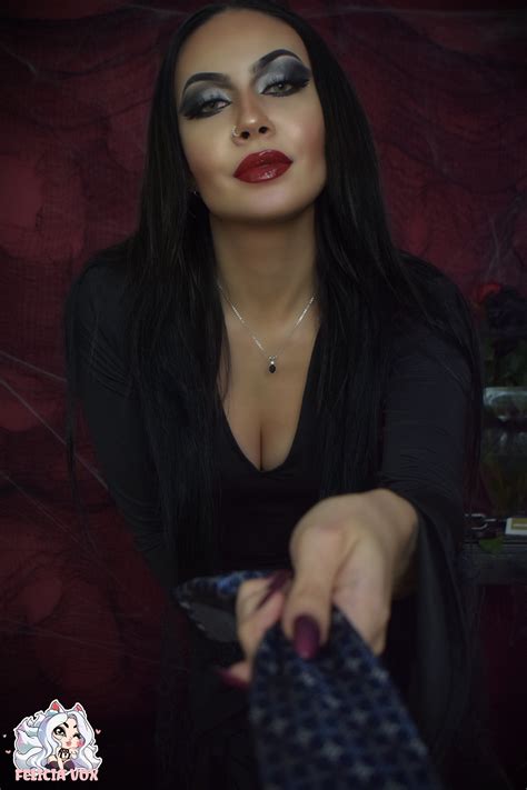Self Morticia Addams Cosplay By Felicia Vox Cosplay