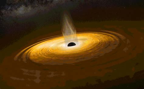 Astronomers Have Mapped The Gas Swirls Of A Wildly Fluctuating Black Hole