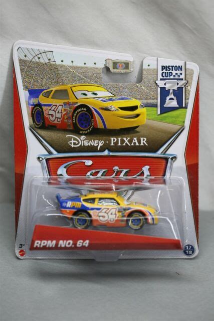 Disney Cars Rpm No 64 New In Package Ebay